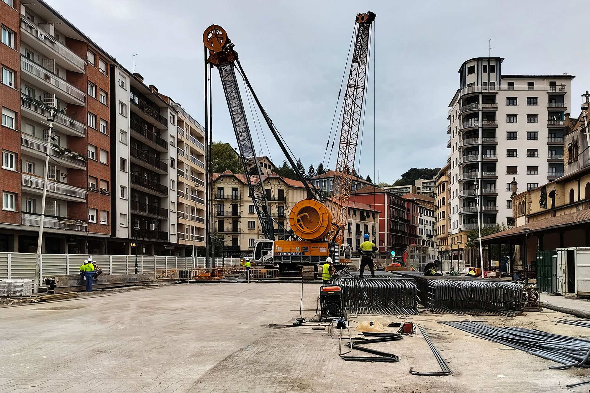 Metro Galtzaraborda. Donostia. Guipúzcoa